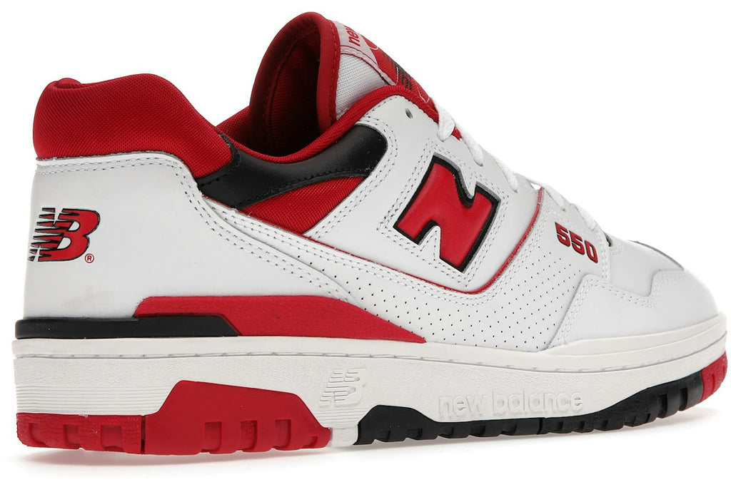 New Balance 550 White Red-4