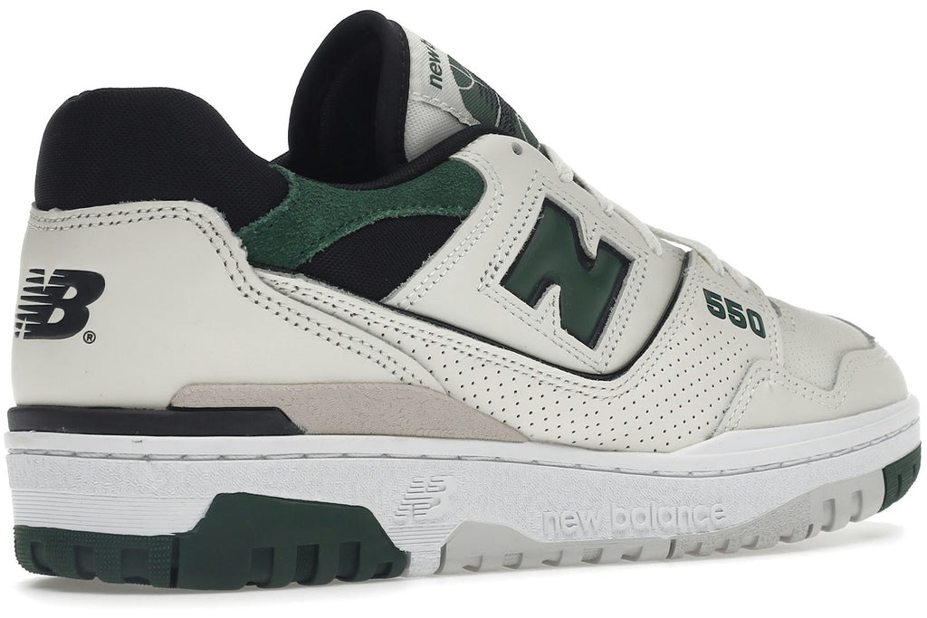 New Balance 550 Sea Salt Pine Green-4