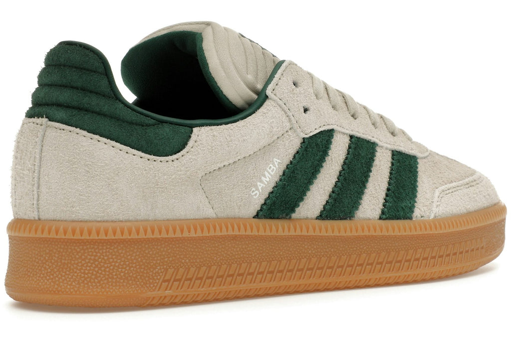 adidas Samba XLG Putty Grey Collegiate Green-4