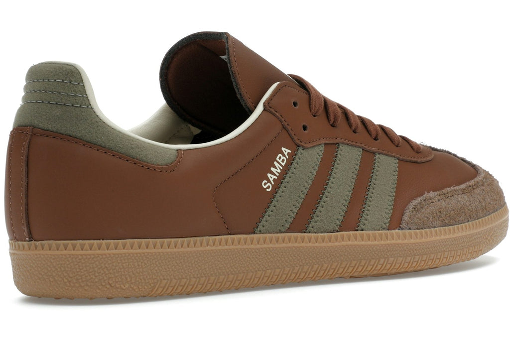 adidas Samba OG Preloved Brown Olive Strata-4