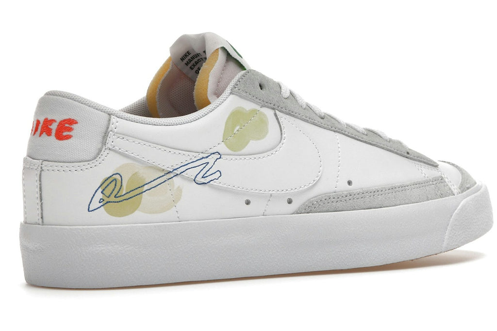 Nike Blazer Low 77 Flyleather Mayumi Yamase White-4