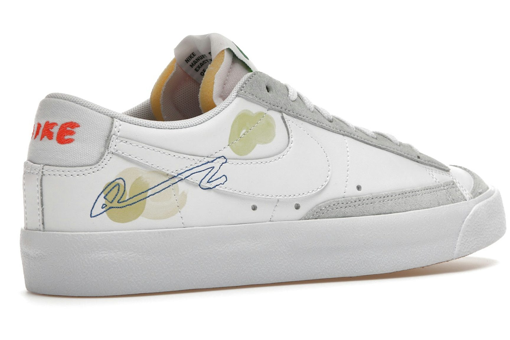 Nike Blazer Low 77 Flyleather Mayumi Yamase White-4