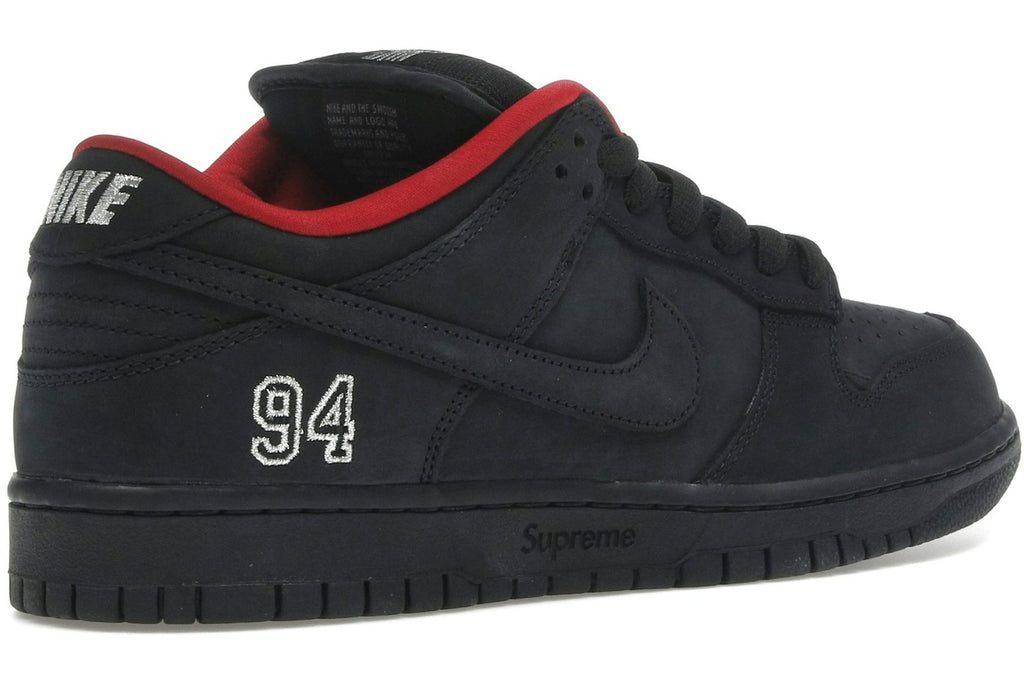Nike SB Dunk Low Supreme 94 Black-4