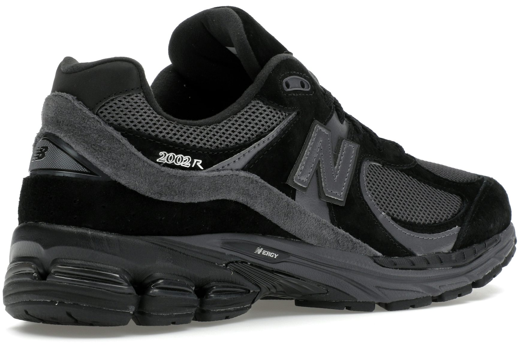 New Balance 2002R Black Dark Grey-4
