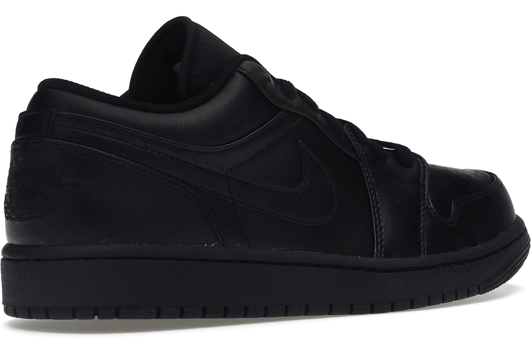 Jordan 1 Low Triple Black (2022)-4