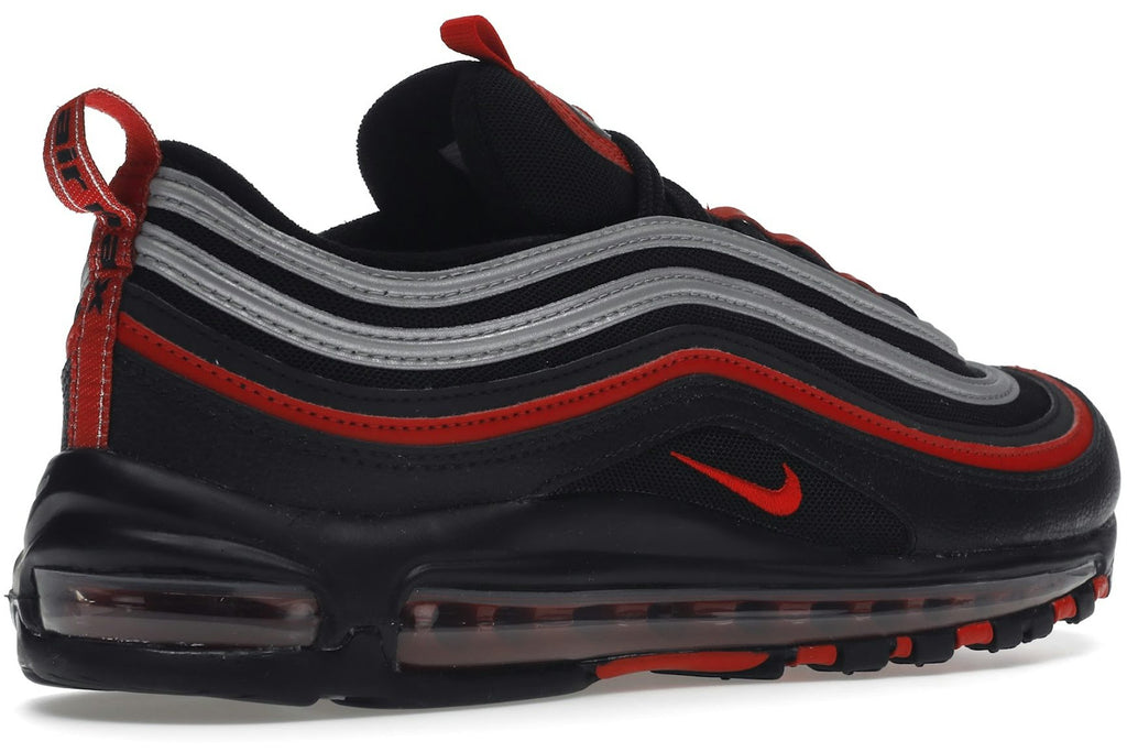 Nike Air Max 97 Black Red Silver-4