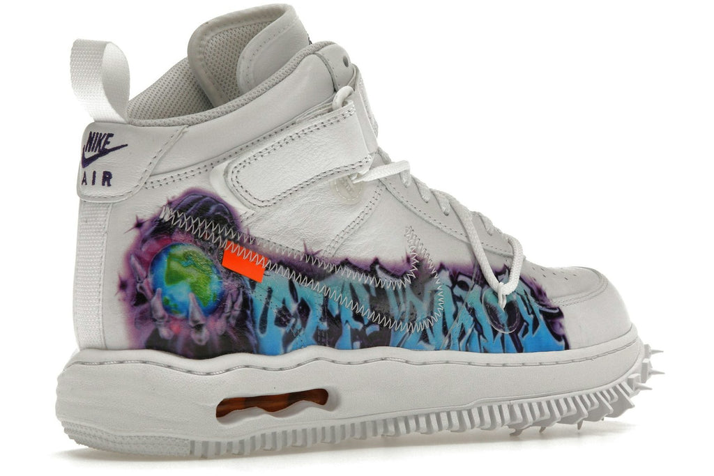 Nike Air Force 1 Mid Off-White Graffiti White