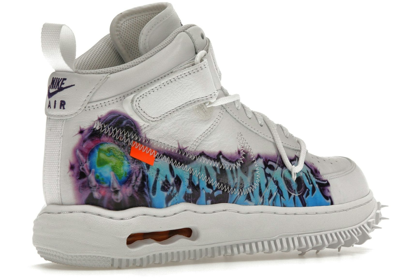 Nike Air Force 1 Mid Off-White Graffiti White