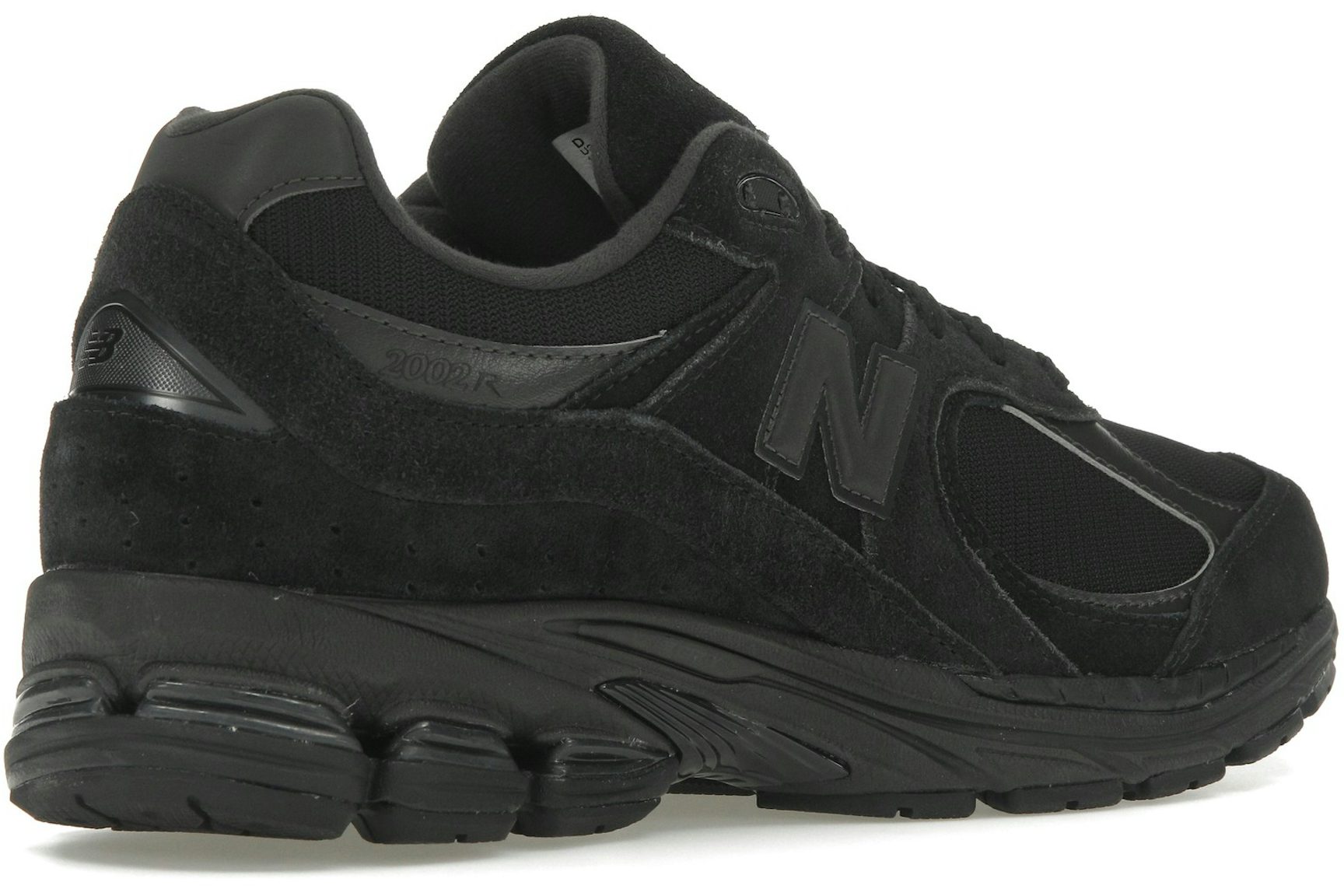 New Balance 2002R Triple Black Suede-4
