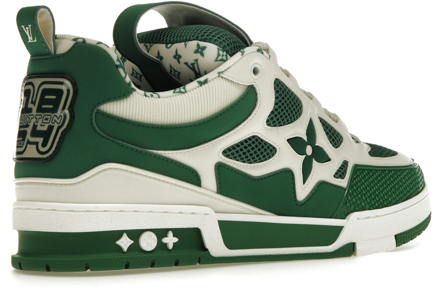Louis Vuitton LV Skate Sneaker Green White