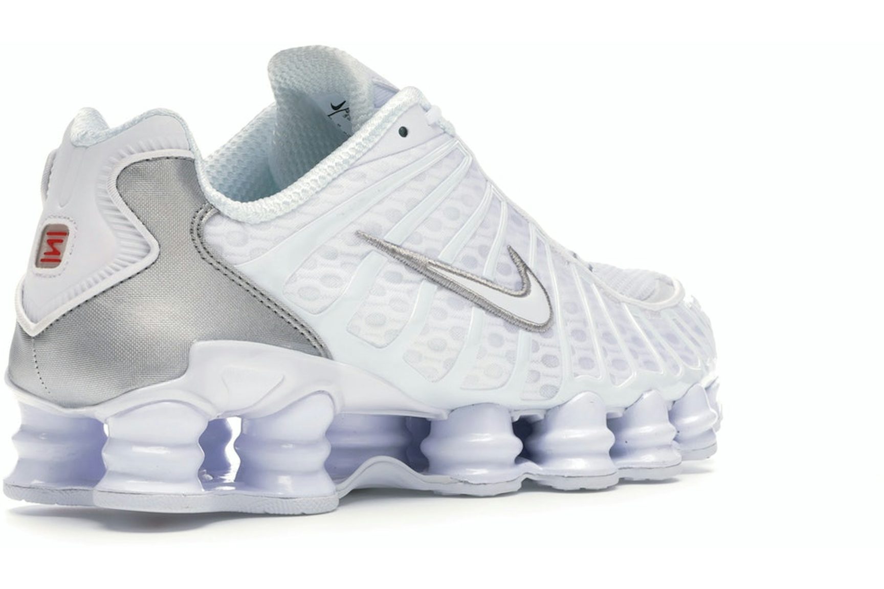 Nike Shox TL White Metallic Silver