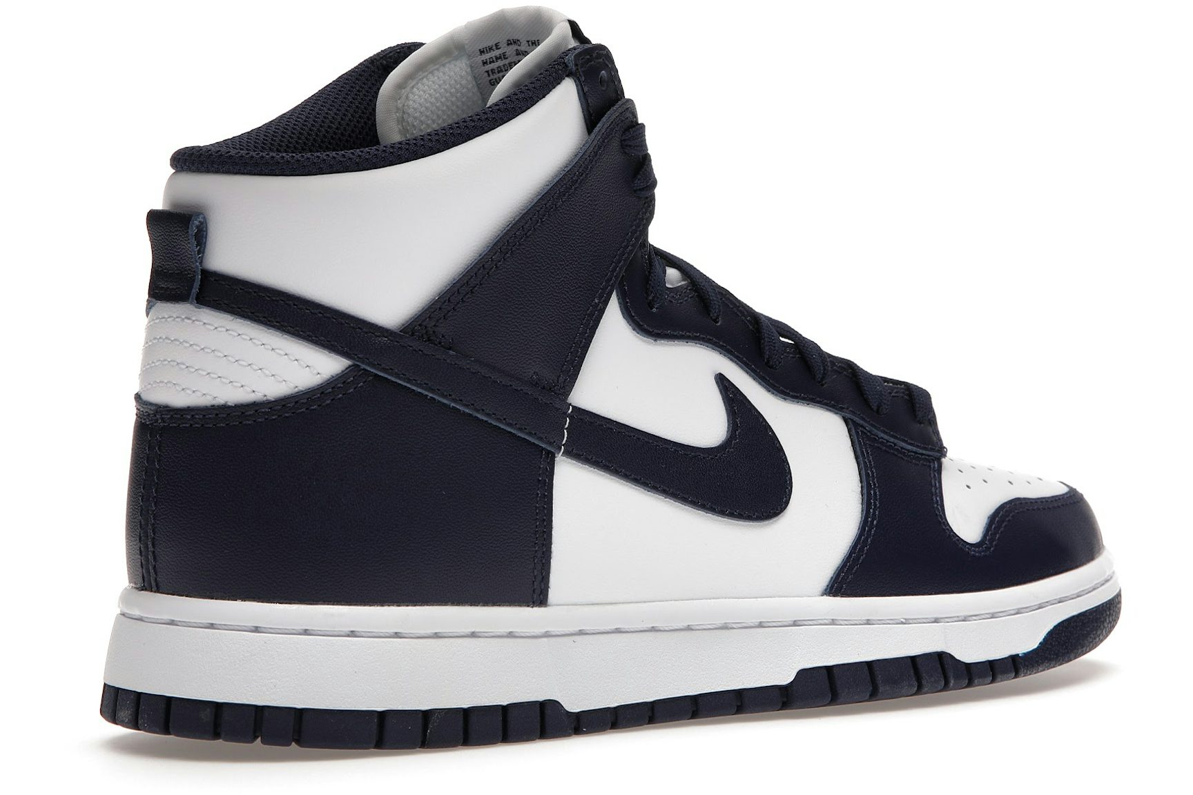 Nike Dunk High Championship Navy-4