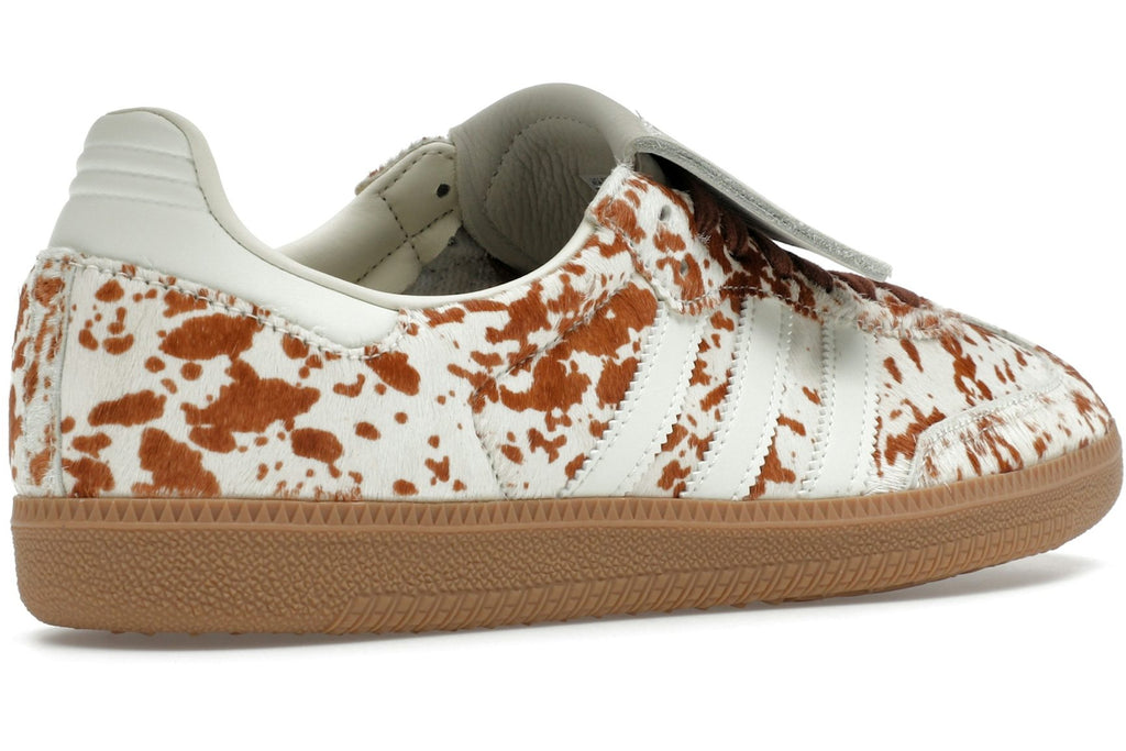 adidas Samba LT Cow Print Brown White (Women's)-4