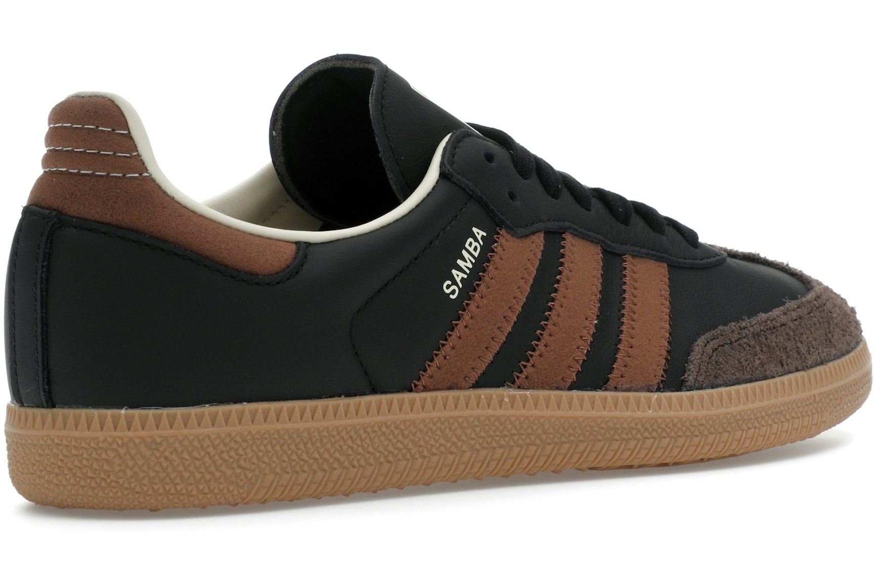 adidas Samba OG Core Black Preloved Brown-4