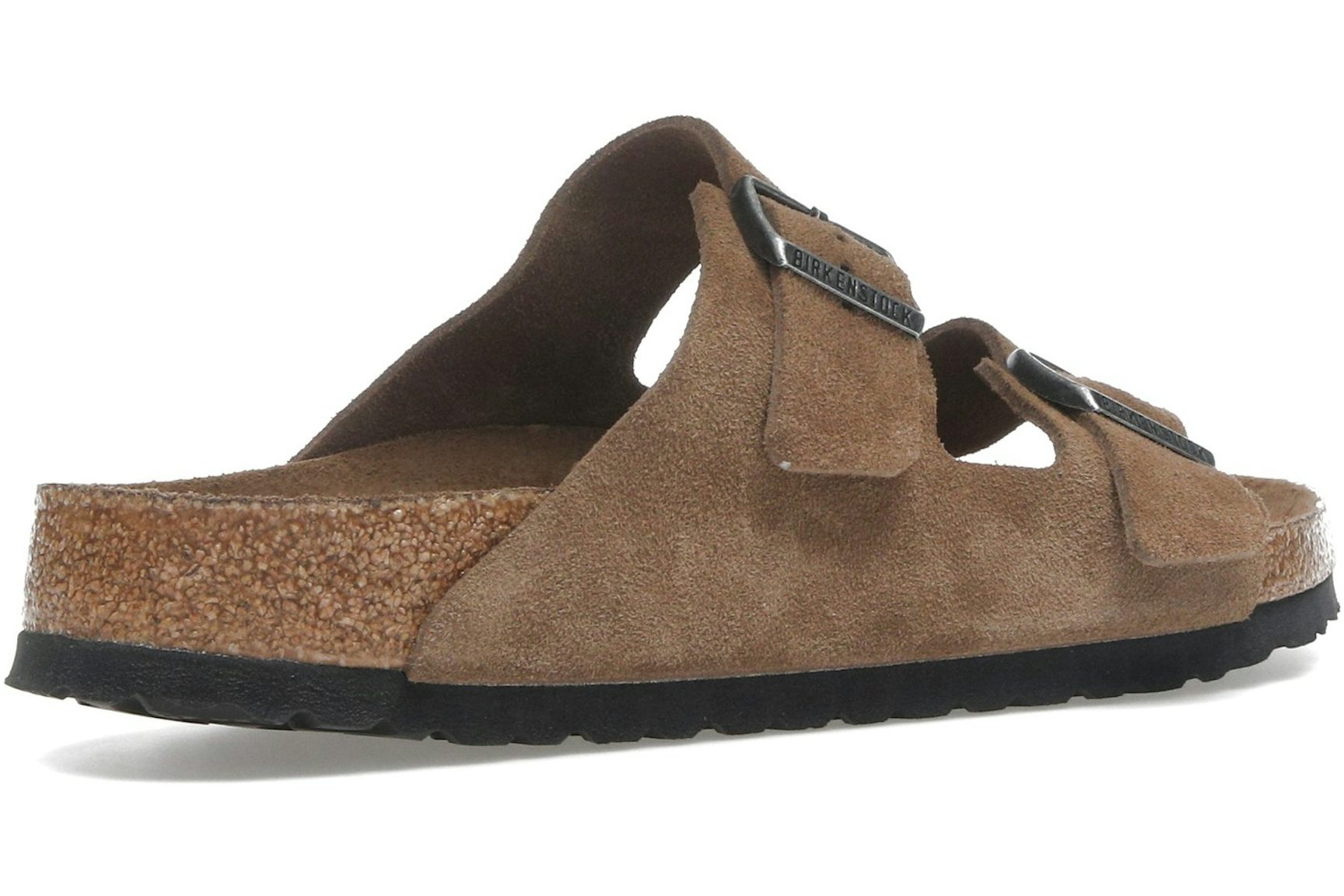 Birkenstock Arizona Soft Footbed Suede Leather Dark Tea Tonal-4
