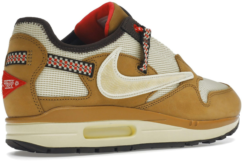 Nike Air Max 1 Travis Scott Cactus Jack Wheat Lemon Drop