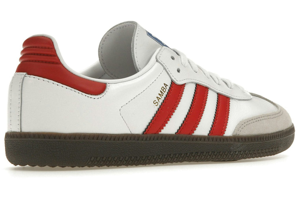 adidas Samba OG White Better Scarlet-4