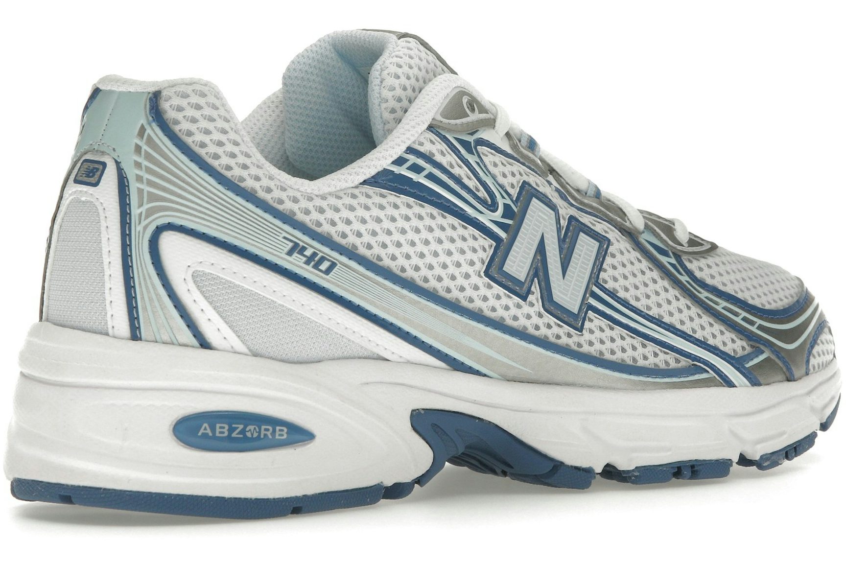 New Balance 740v2 White Ice Blue Sea Lime-4