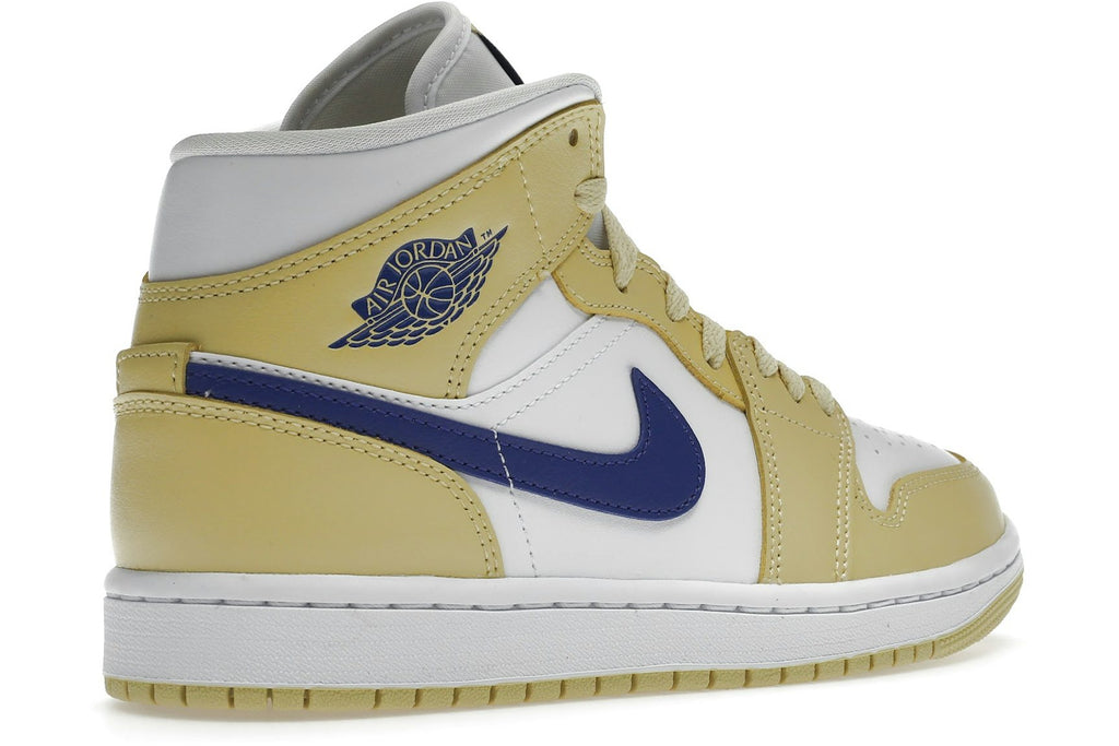 Jordan 1 Mid Lemon Wash Lapis (Women's)