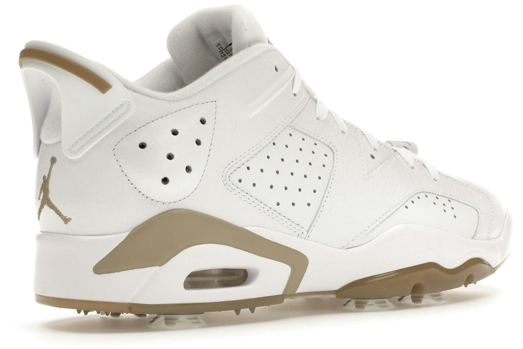 Jordan 6 Retro Low Golf White Khaki-4