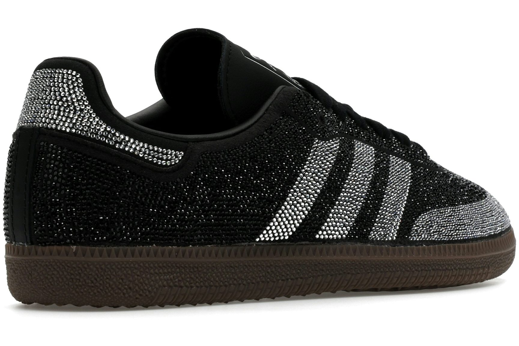 adidas Samba OG Rhinestone Black Silver (Women's)-4