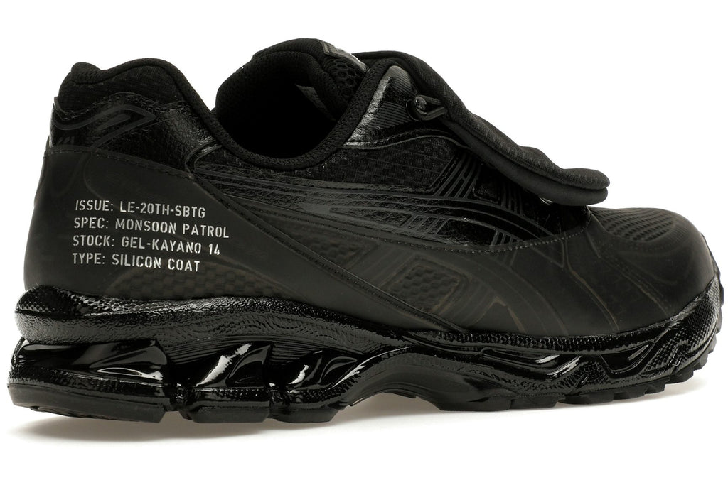 ASICS Gel-Kayano 14 SBTG x Limited Edt Monsoon Patrol Black-4