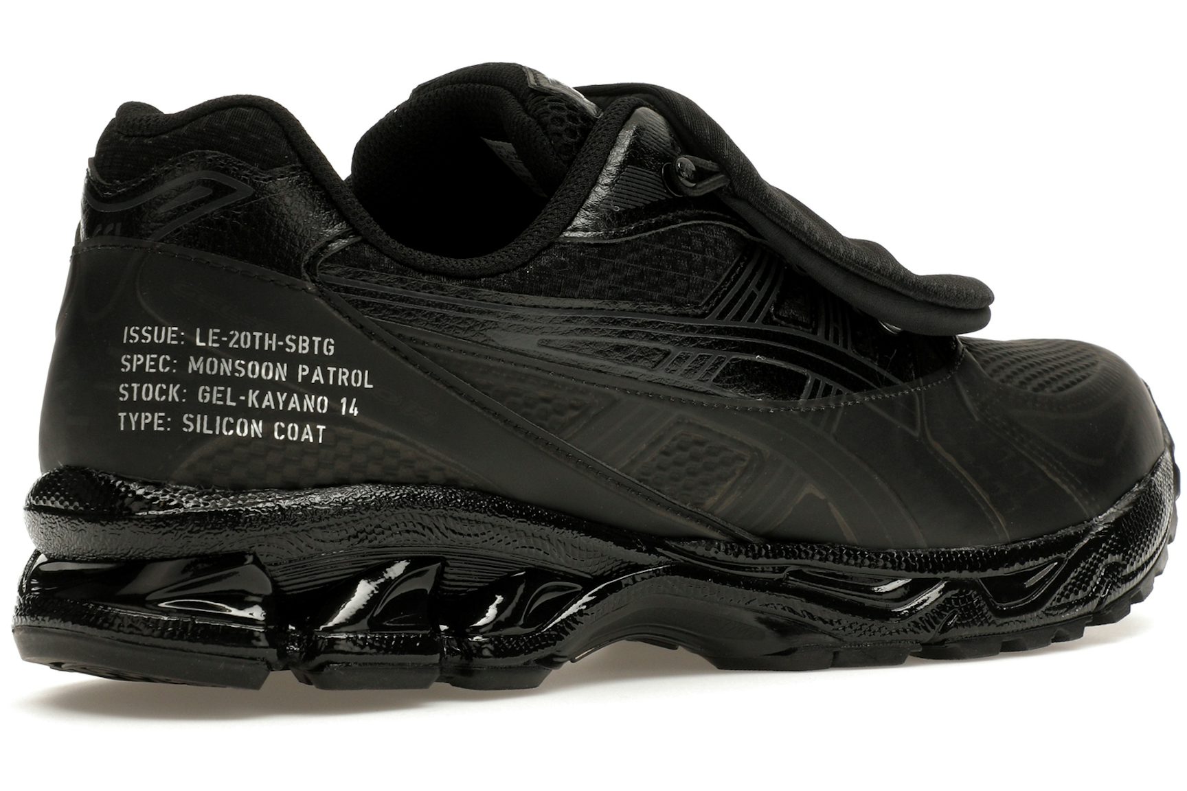 ASICS Gel-Kayano 14 SBTG x Limited Edt Monsoon Patrol Black-4