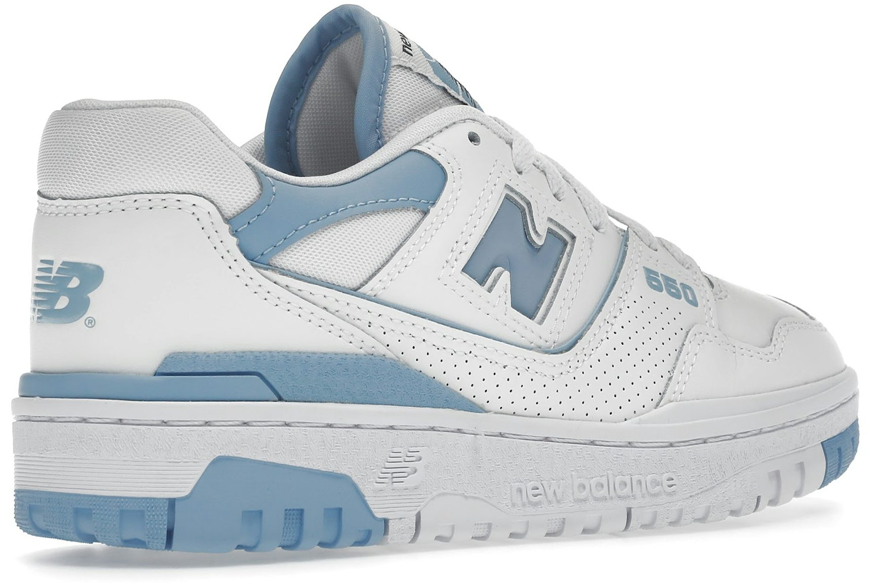 New Balance 550 UNC White Dusk Blue (Women's)-4