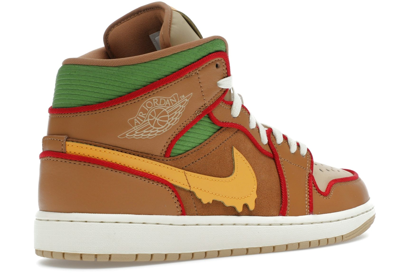 Jordan 1 Mid SE Cheeseburger