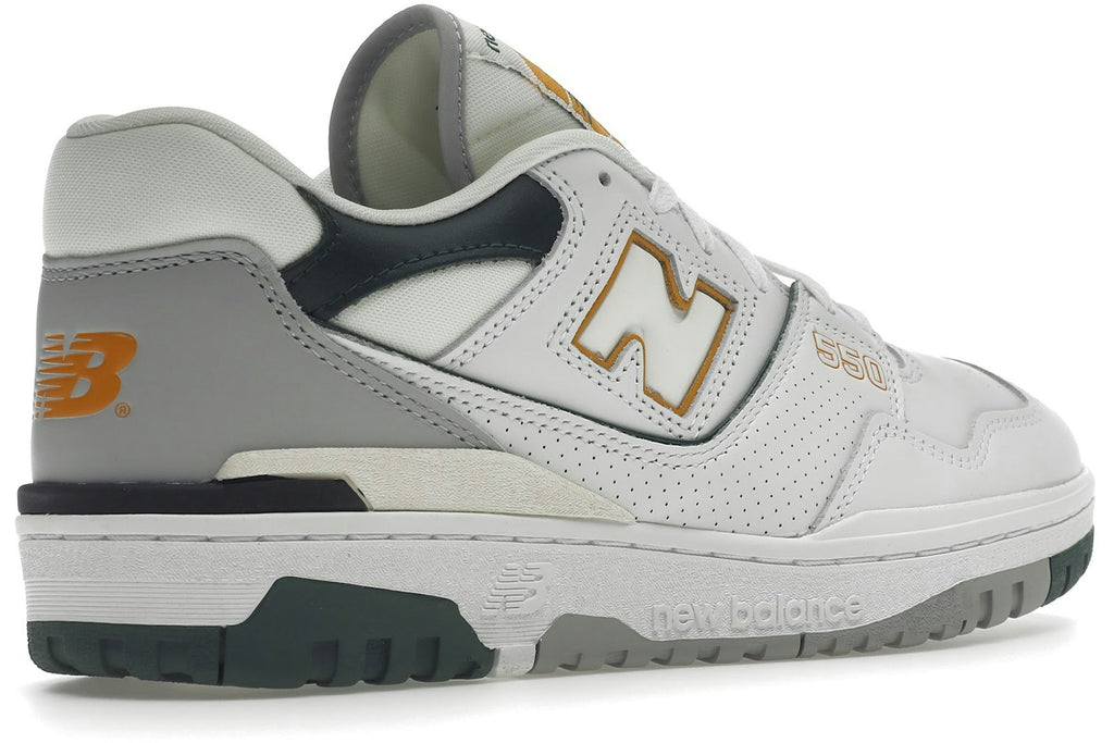 New Balance 550 White Nightwatch Green-4
