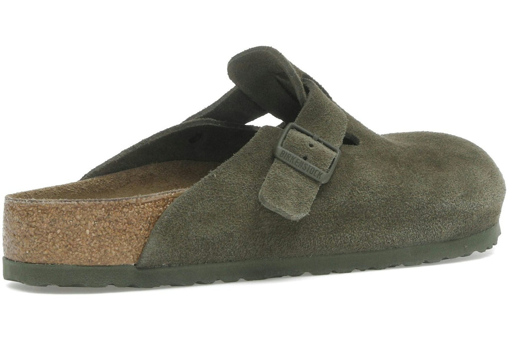 Birkenstock Boston Suede Thyme-4