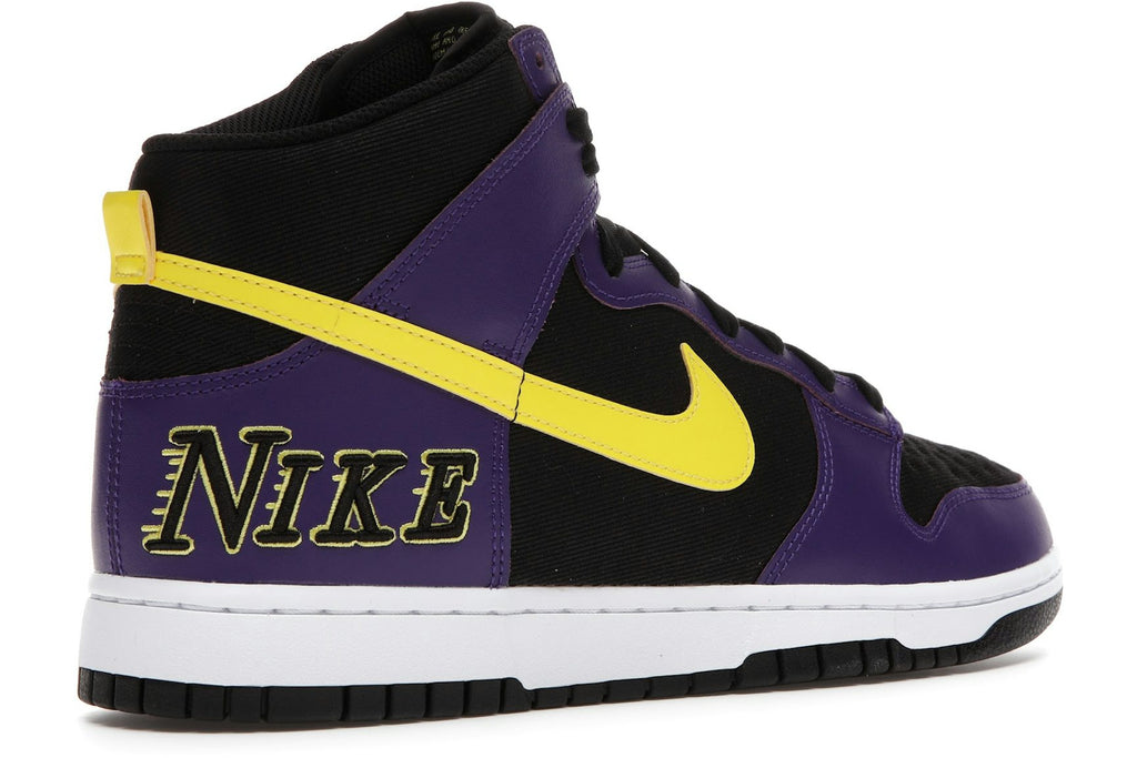 Nike Dunk High EMB Lakers-4