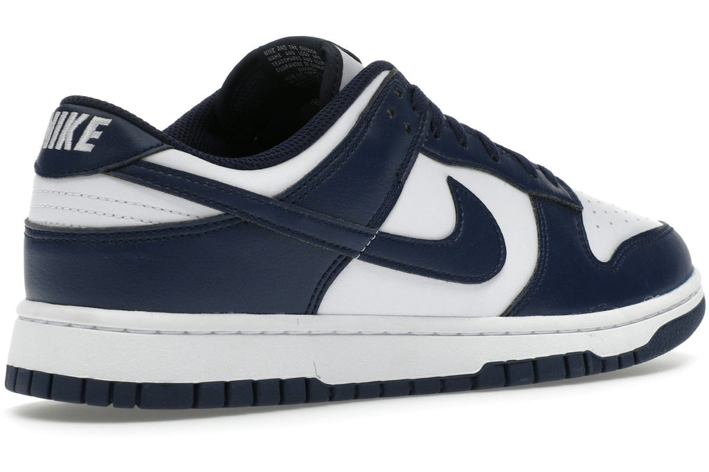 Nike Dunk Low White Midnight Navy