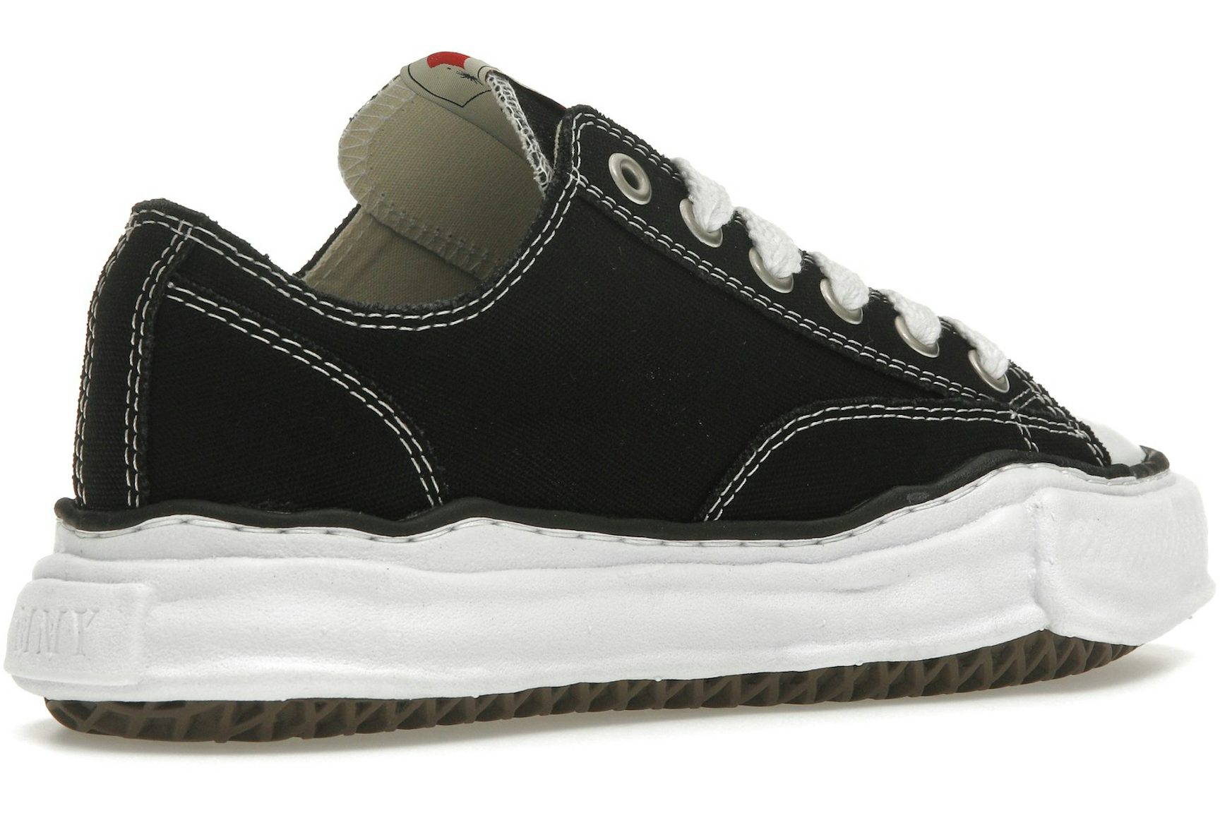 Maison Mihara Yasuhiro Peterson OG Sole Canvas Low Black-4