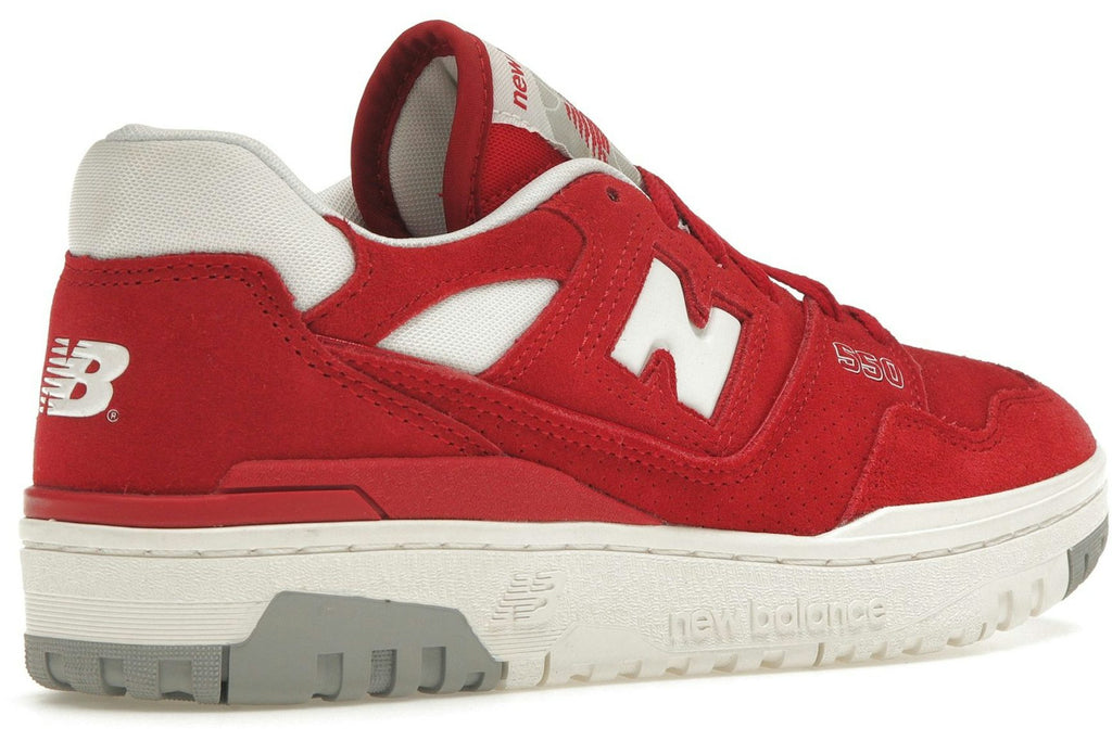 New Balance 550 Suede Pack Team Red-4