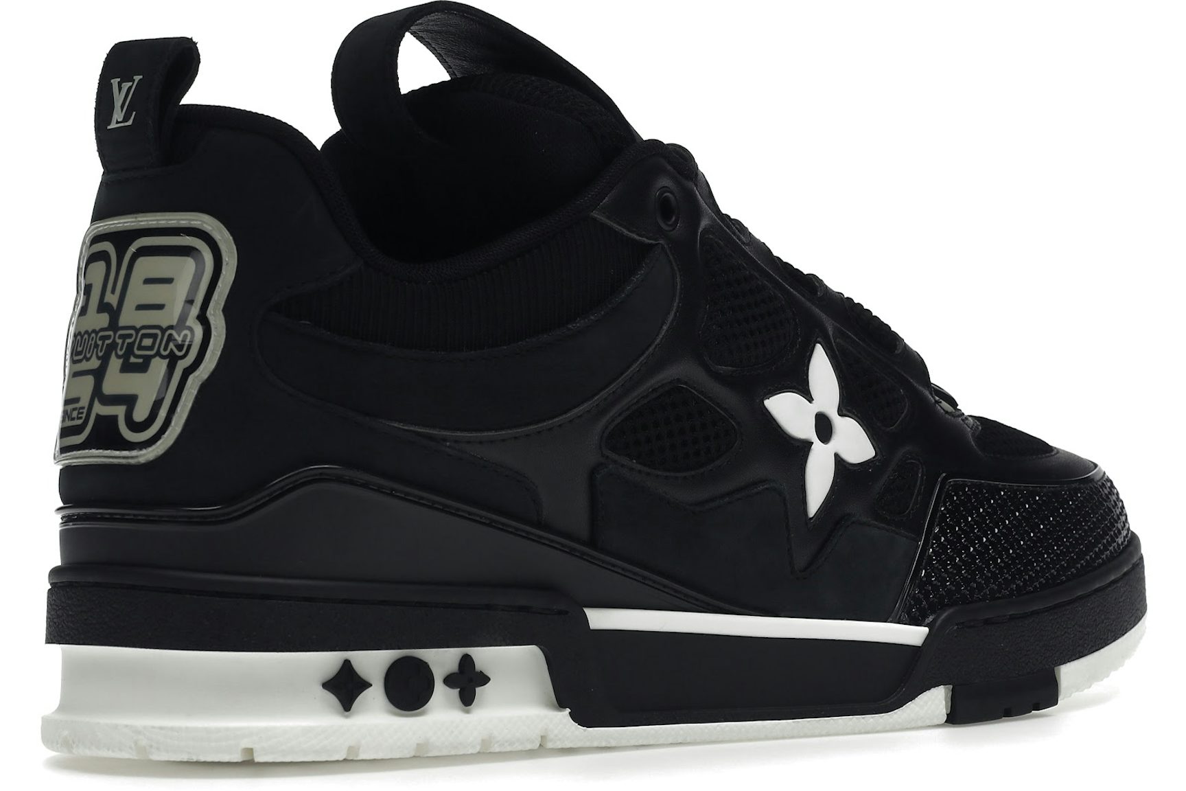 Louis Vuitton LV Skate Sneaker Black White