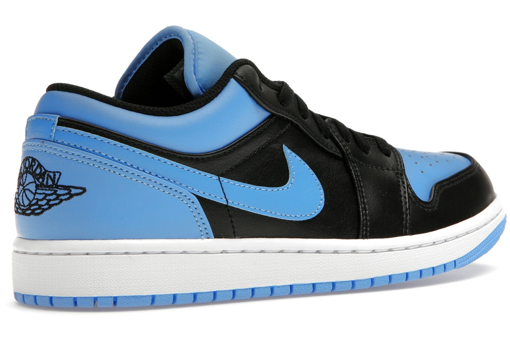 Jordan 1 Low Black University Blue-4