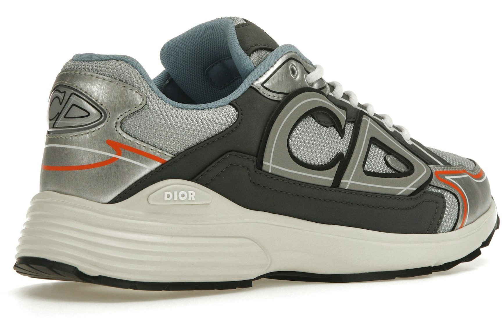 Dior B30 Silver Dark Grey-4