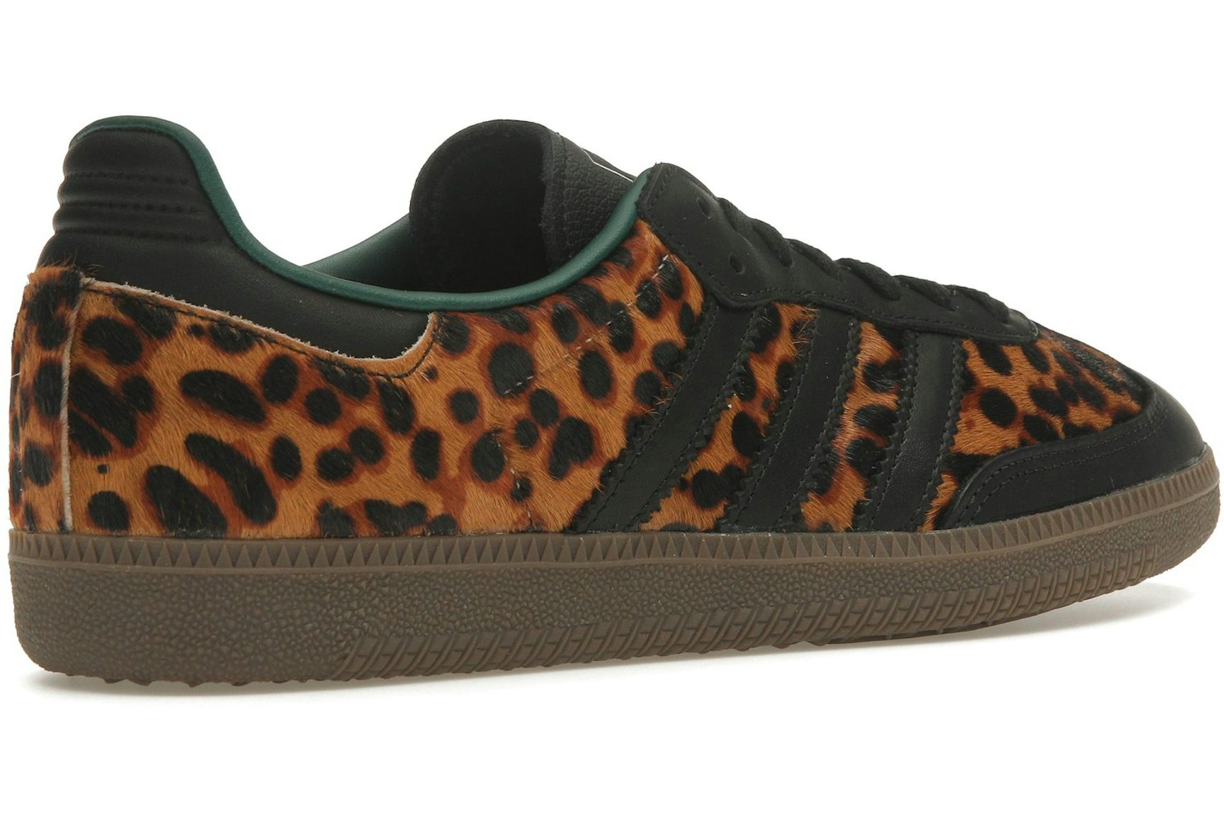adidas Samba OG Black Green Leopard (Women's)-4