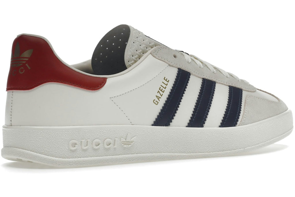 adidas x Gucci Gazelle White-4