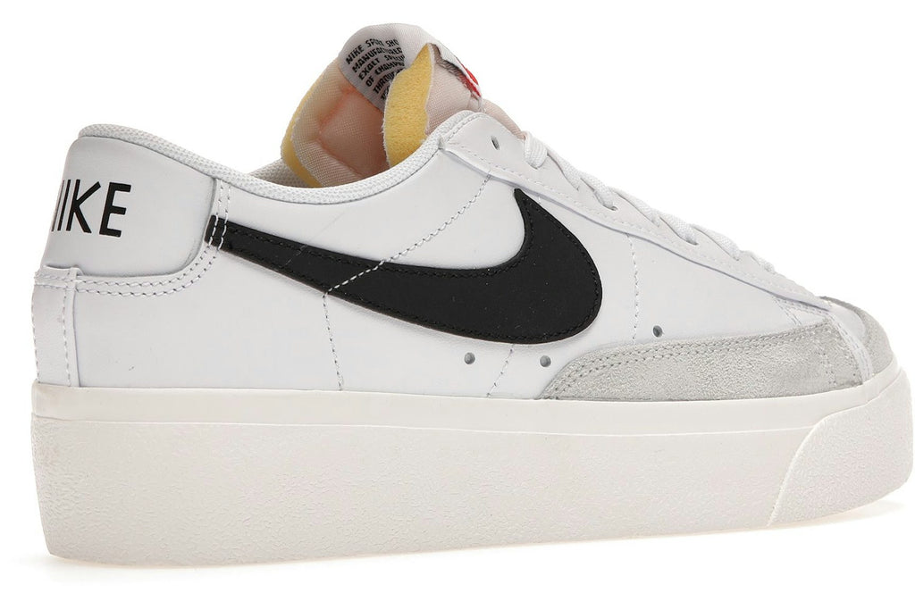 Nike Blazer Low Platform White Black (Women's)-4