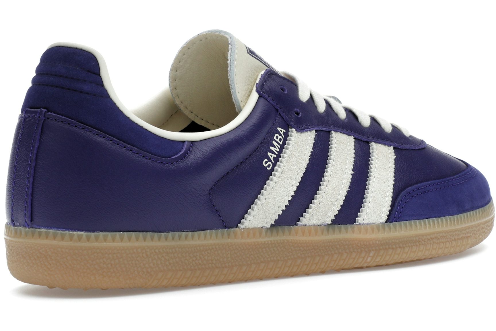 adidas Samba OG Collegiate Purple Cream (Women's)-4