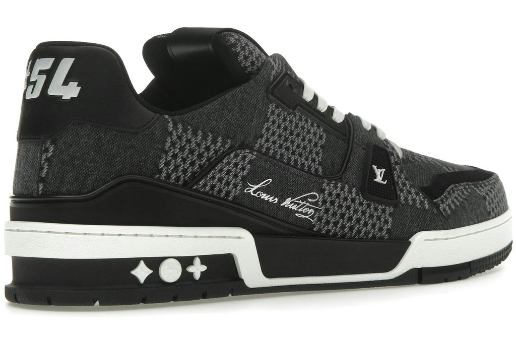 Louis Vuitton LV Trainer Black Damier 3D Denim