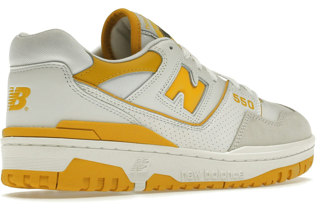 New Balance 550 Sea Salt Varsity Gold-4
