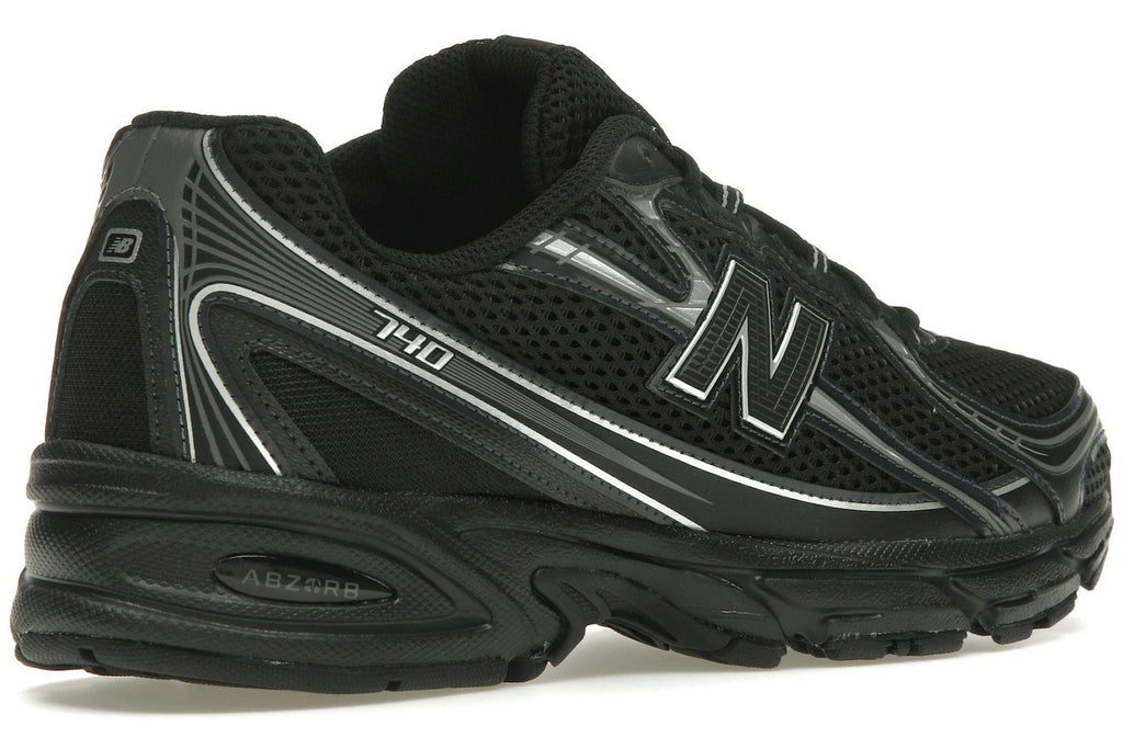 New Balance 740v2 Black Grey Silver-4