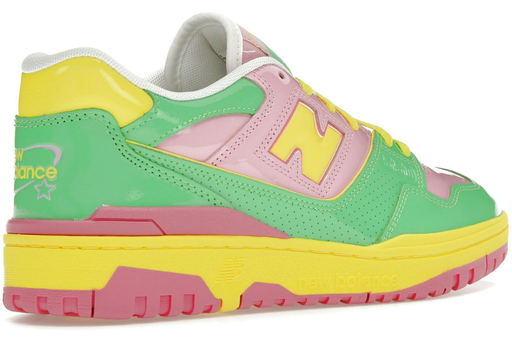New Balance 550 Y2K Patent Leather Pack Pink Green-4