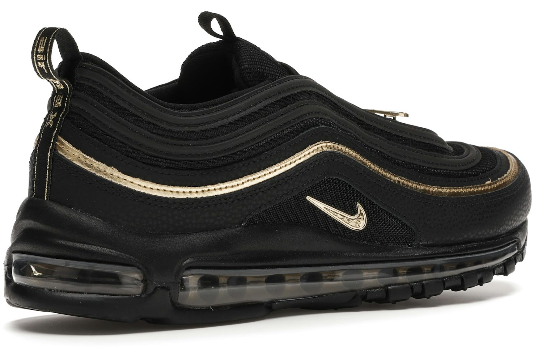 Nike Air Max 97 CM Black Metallic Gold-4